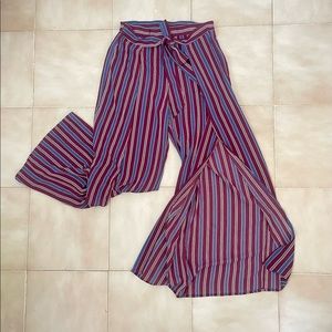 Open Bell Bottom Pants